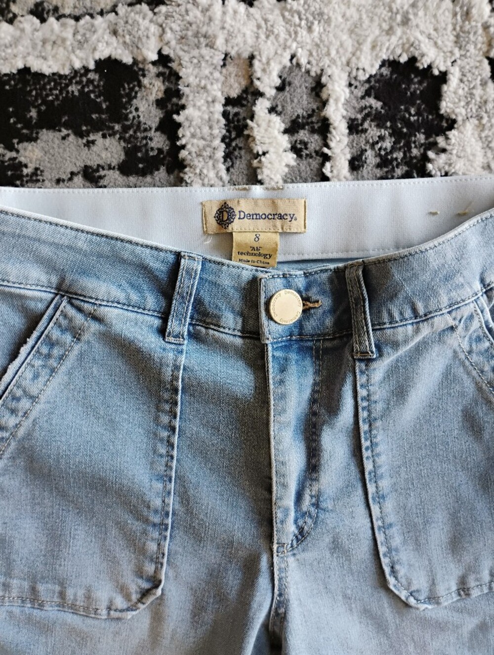 Democracy Light Blue High-Rise Women’s Jeans